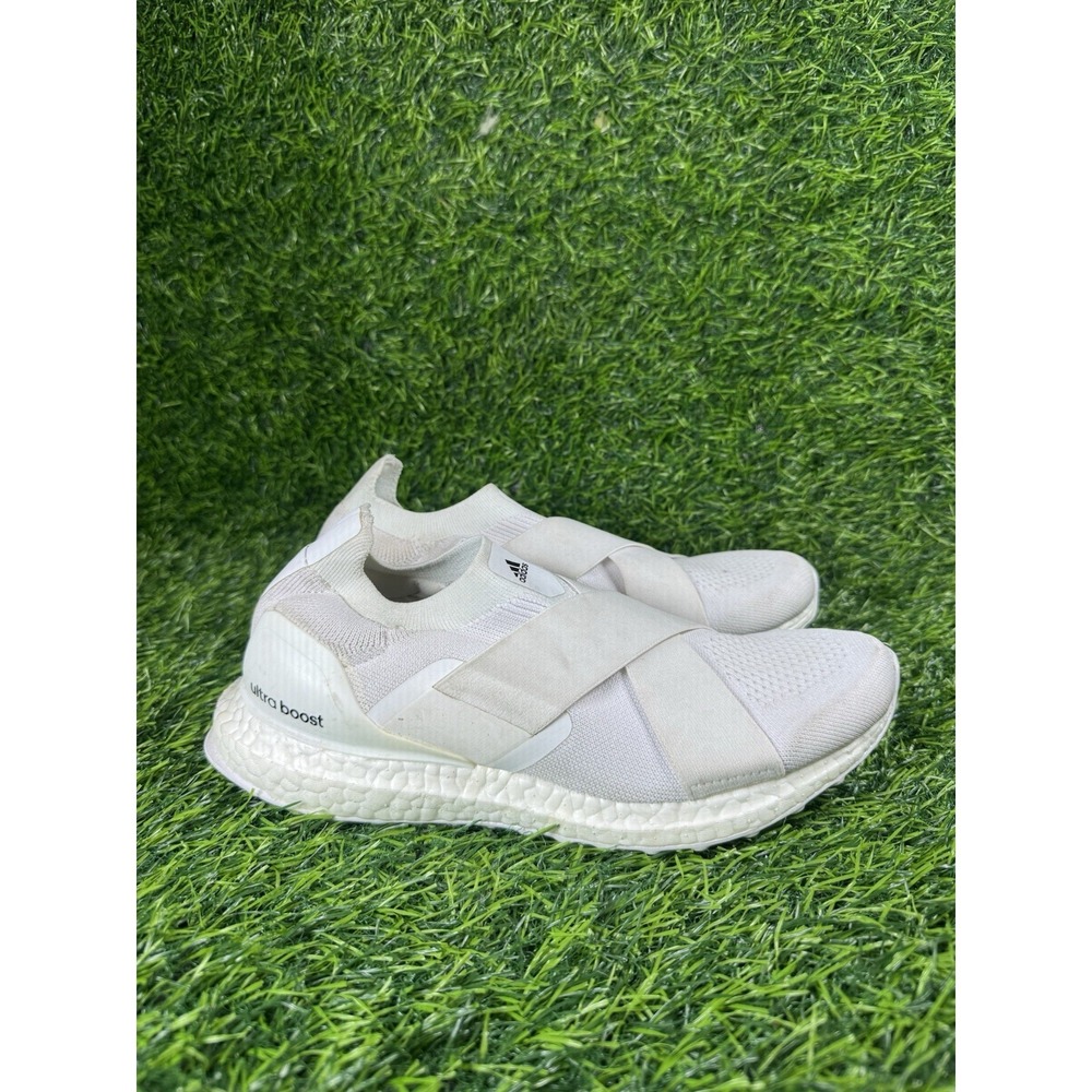 Adidas Ultraboost Slip On White/White HO2815 Women's Size 7.5  Laceless Easy On